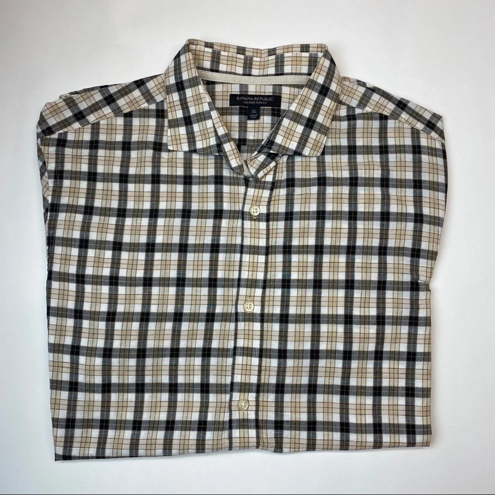 BANANA REPUBLIC XL CASUAL BUTTON DOWN